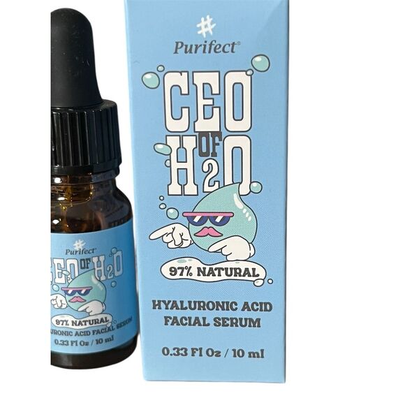 Purifect Hyaluronic Acid Facial Serum 0.33 fl oz Hydration & Nourishment - Picture 4 of 6